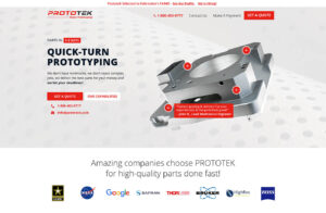 sheet metal fabrication website developer