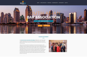 San Diego Bar Association Website Design