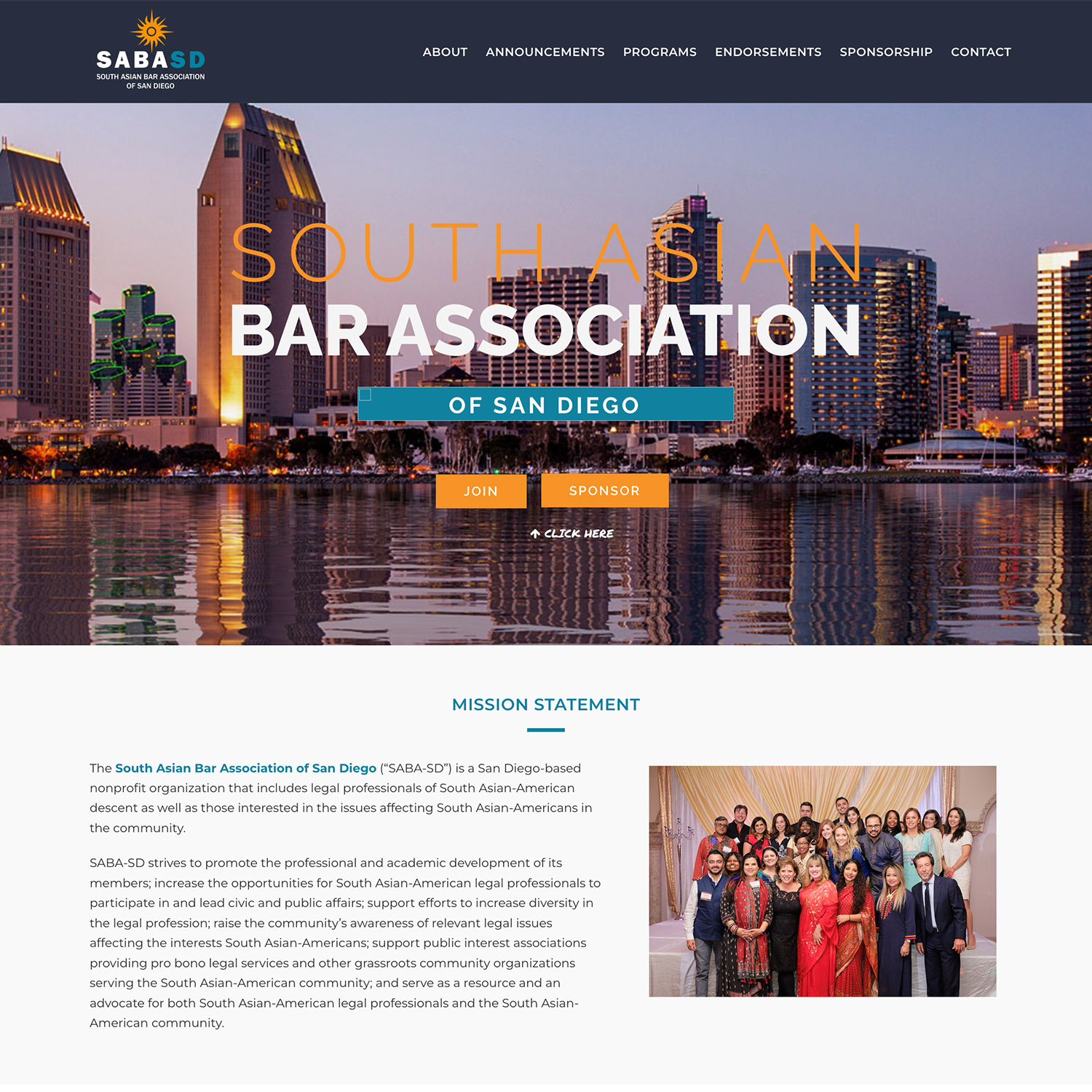 Bar Association WordPress Website