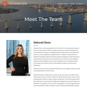 Law Firm Website Design San Diego