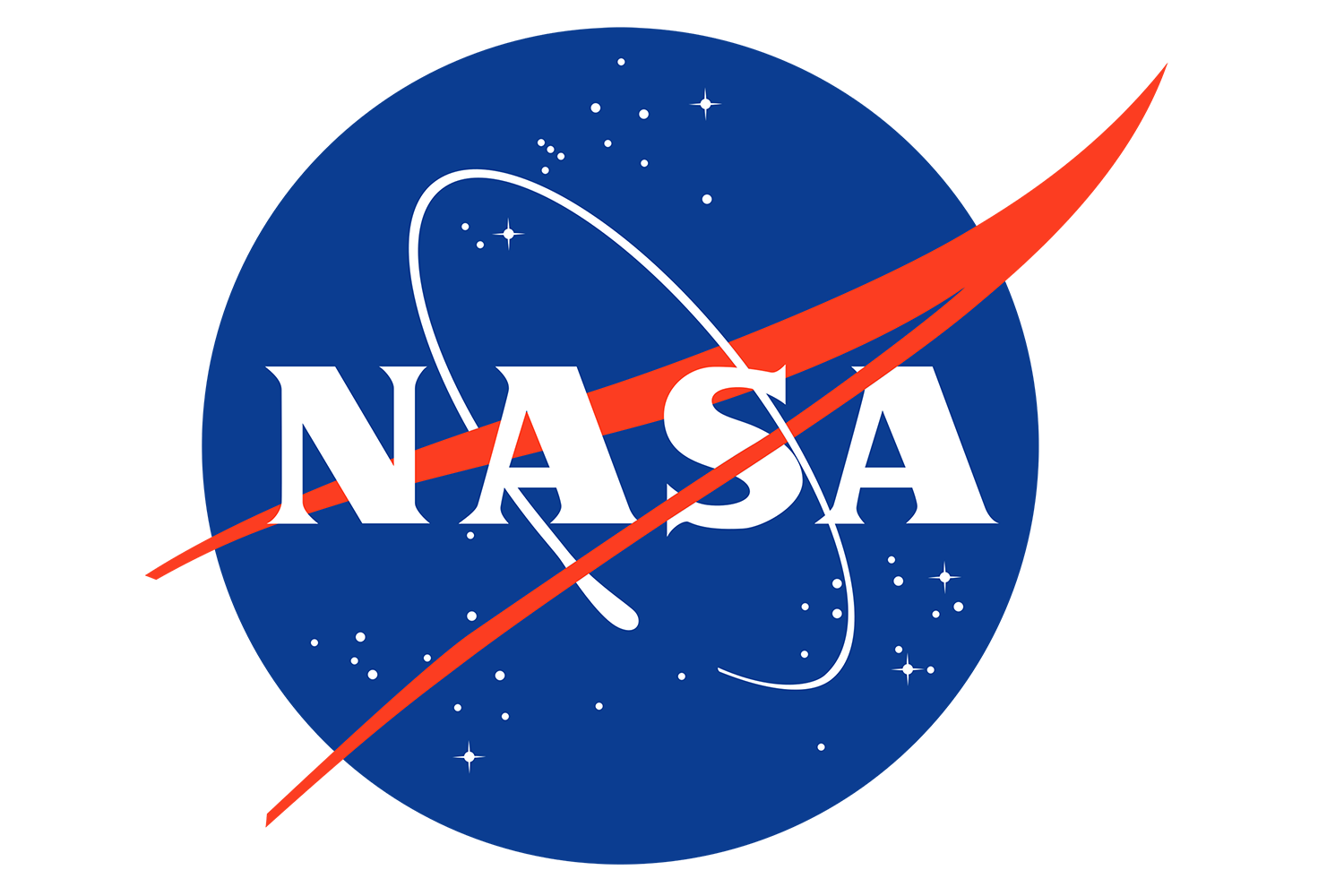 NASA logo website in WordPress