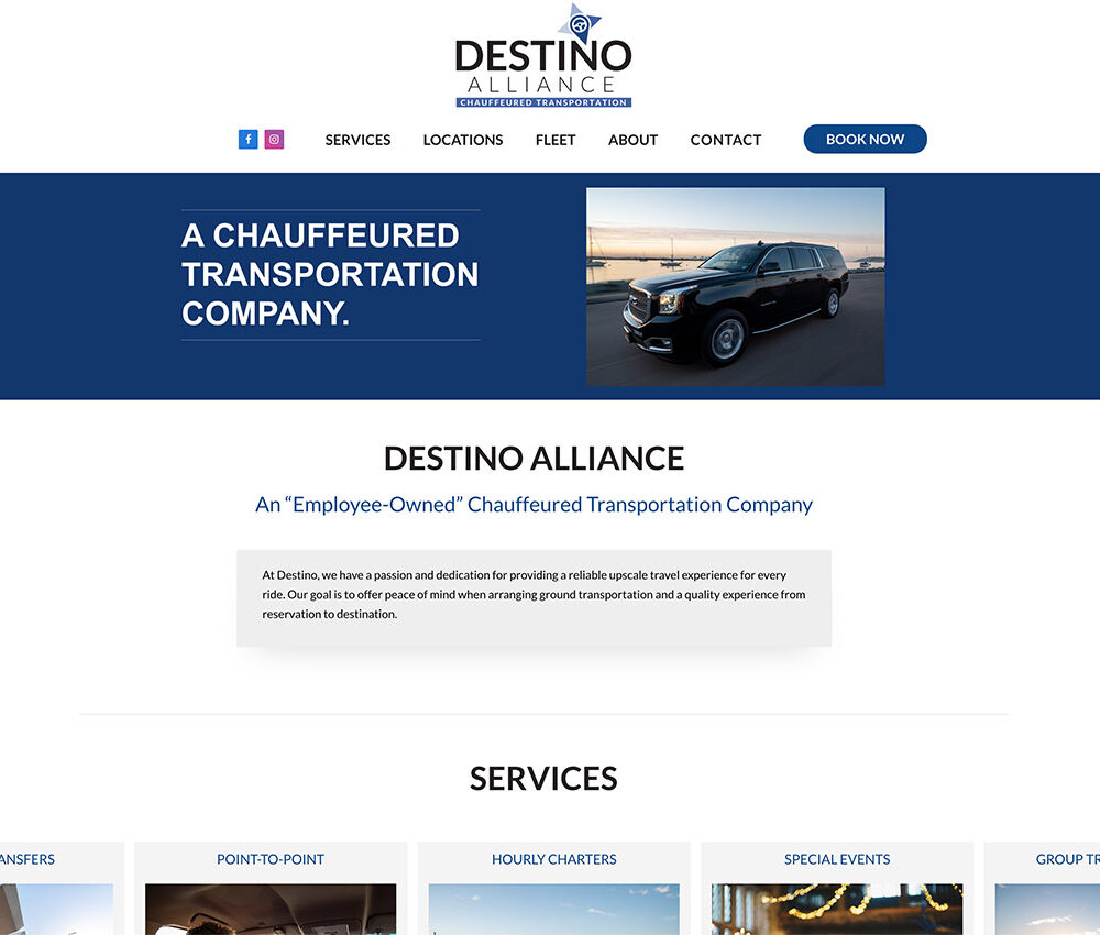 Destino Alliance –  Chauffeured Transportation